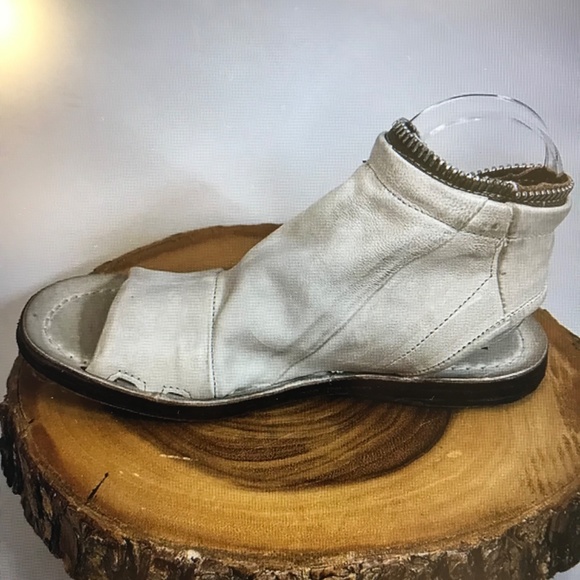 A.S.98 Side Zip Leather Sandals (NWOT) - Picture 5 of 6